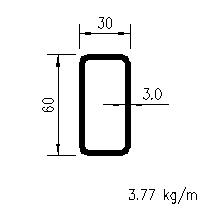 60x30x3.0