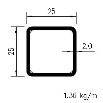 25x25x2.0