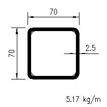 70x70x2.5