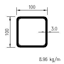 100x100x3.0